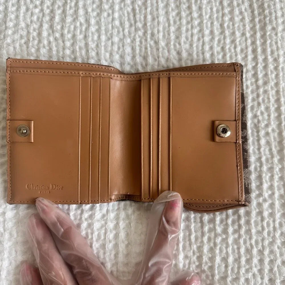 CHRISTIAN DIOR Trotter Saddle BiFold Wallet
